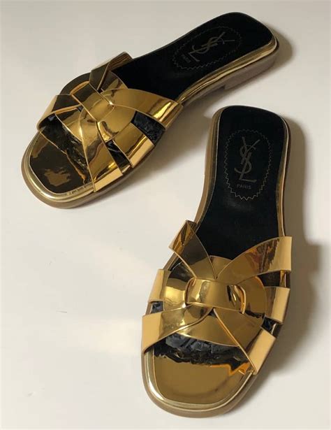 ysl tribute sandal flat|ysl tribute stiletto sandals.